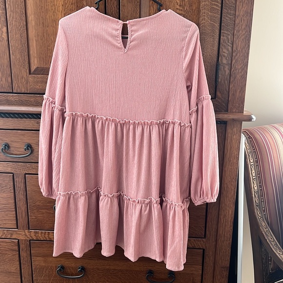Girls long sleeve dress size 10-11 - Picture 3 of 4
